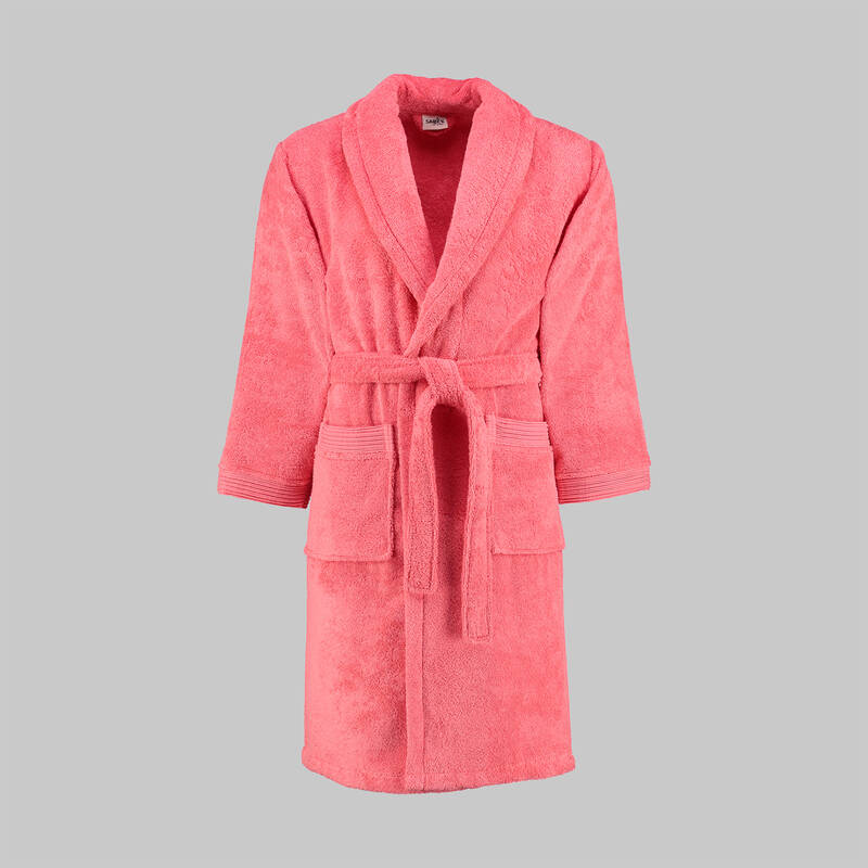 SAREV - NEW SOHO UNISEX BORNOZ PEMBE