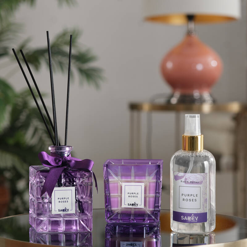 PURPLE ROSES REED DIFFUSER